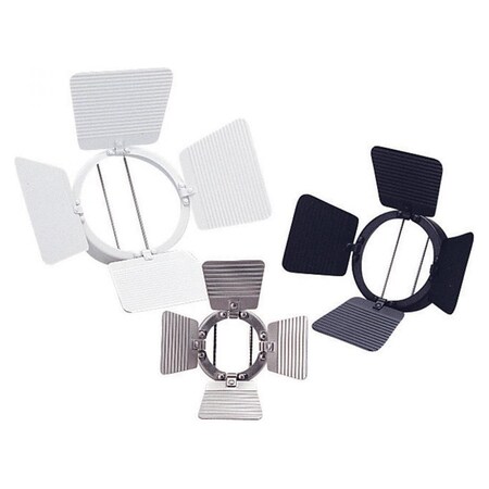 Wac Us Black Barn Door Framing For Par20 Line Voltage Track Heads PAR20BD-BK